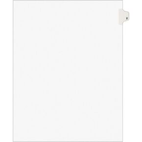 Avery Individual Legal Exhibit Dividers, Avery Style, 8, Side Tab, 8.5 x 11 Inches, Pack of 25 (11912) in Saudi Arabia