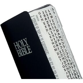 Large Print Bible Indexing Tabs - Silver: Bible Indexing Tabs in Saudi Arabia