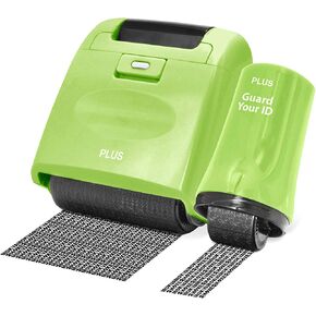 Identity Theft Prevention Security Stamp Wide Roller Security Stamp Kits (Green) in Saudi Arabia