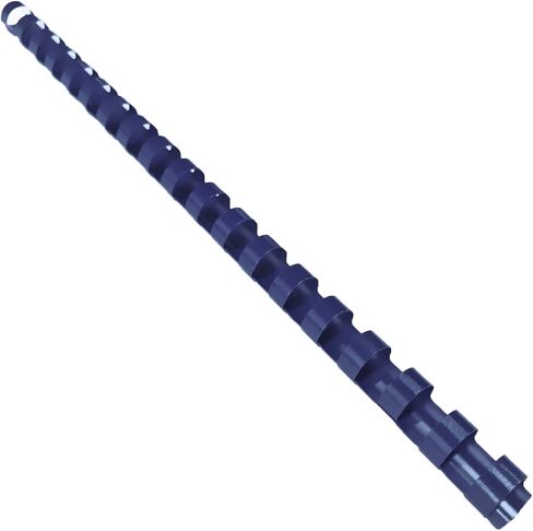 HOUYEE 1/2 Inch Plastic Binding Comb 19 Ring, 90 Sheet Capacity, Letter Size Black Comb Binding Spines (100 Pack) in Saudi Arabia
