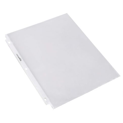 Amazon Basics Sheet Protector, Non-Glare, 100-Pack, 8.5 x 11, Clear in Kuwait