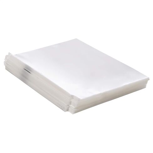 Amazon Basics Clear Sheet Protectors for 3 Ring Binder, 8.5 x 11 Inch,Polypropylene, 100-Pack in Saudi Arabia