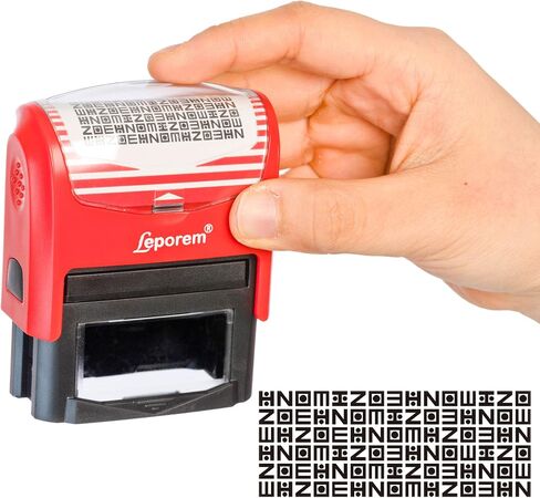 Guard Your ID Identity Protection Security Stamp Refill 2 Pack - Stamp Surface - Made only for Leporem Address Cover Stamp in Saudi Arabia