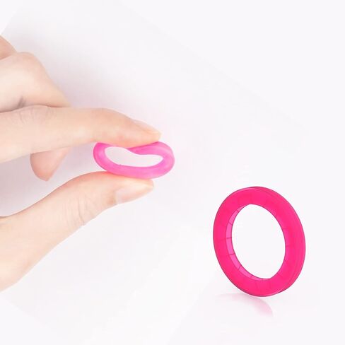 أغطية مفاتيح InterUS أغطية العلامات، 30 قطعة، حلقات غطاء مفتاح كم حلقات تحديد المفاتيح ومعرف الهوية بنظام الترميز المثالي لتحديد مفتاحك بـ 10 ألوان مختلفة in Kuwait