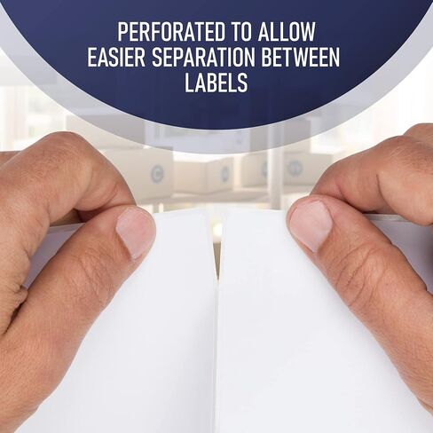 ملصقات شحن منتجات Dasher متوافقة مع Dymo LabelWriter 4XL 1744907 4x6 ملصقات بريدية حرارية، مقاومة للماء والشحوم، لاصق قوي للغاية، مثقوب، خالية من البيسفينول أ، 220 ملصق/لفة (4 عبوات) in Kuwait