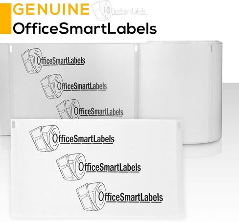 OfficeSmartLabels - ملصقات شحن بريدية عبر الإنترنت مقاس 4 × 6 بوصة 4XL، متوافقة مع 1744907 (6 لفات - 220 ملصقًا لكل لفة) in Kuwait