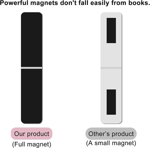15 Pieces Bookmark, Magnetic Bookmarks for Women, Men, Book Lovers, Page Markers for Students Teachers Reading (Misty, Ocean, Emerald) in Saudi Arabia