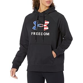 قميص بقلنسوة للسيدات مطبوع عليه Freedom Rival من Under Armour
