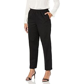 Alfred Dunner All Around Elastic Waist Cotton Short Twill Pants