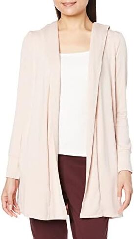 Amazon Brand - Daily Ritual Women's Supersoft Terry Hooded Open Oversized Sweatshirt in Kuwait