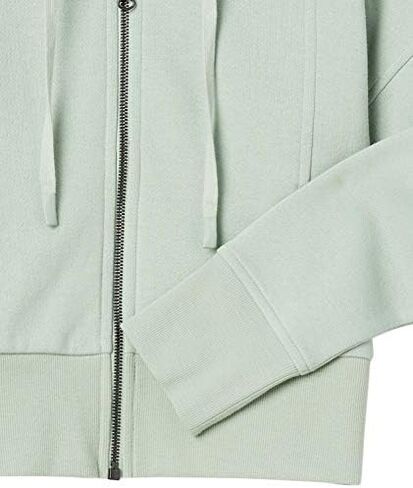 Core 10 Women's Super Soft Fleece Cropped Length Zip-Up Hoodie Sweatshirt in Saudi Arabia