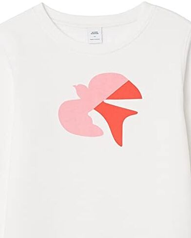 Amazon Essentials Women's Classic-Fit Long-Sleeve Graphic Crewneck Sweatshirt in Kuwait