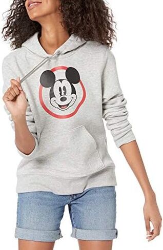 Amazon Essentials Disney | Marvel | Star Wars | Princess Women's Fleece Pullover Hoodie Sweatshirts in Kuwait