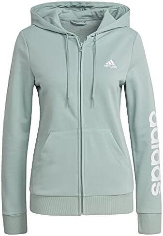 adidas womens Essentials Logo Full-zip Hoodie in Kuwait