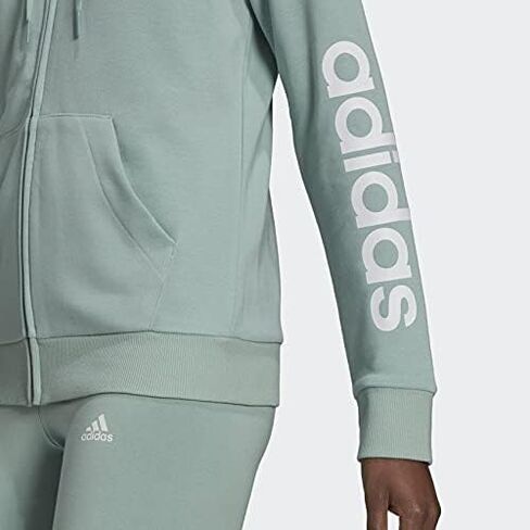 adidas womens Essentials Logo Full-zip Hoodie in Kuwait