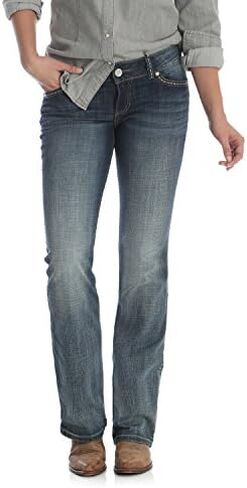 Wrangler Women's Misses Retro Sadie Low Rise Stretch Boot Cut Jean-Dc in Kuwait