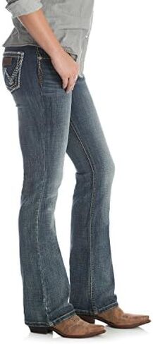 Wrangler Women's Misses Retro Sadie Low Rise Stretch Boot Cut Jean-Dc in Kuwait