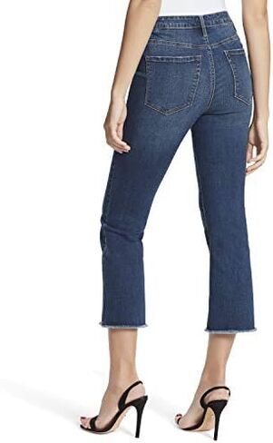 جينز Jessica Simpson النسائي المعشوق عالي الارتفاع Kick Flare Ankle Jean in Saudi Arabia