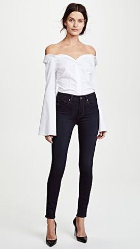 PAIGE Denim Women's Transcend Hoxton Ultra Skinny Jeans in Saudi Arabia