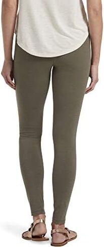 HUE Women's Cotton Ultra Legging with Wide Waistband, Assorted in Kuwait