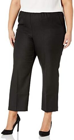 Alfred Dunner Women's Plus-Size Poly Proportioned Short Pant in Saudi Arabia