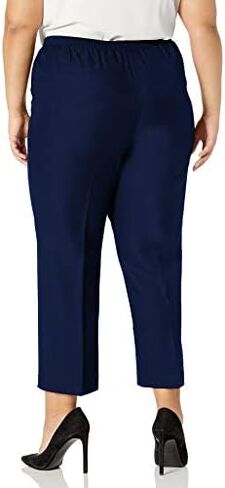 Alfred Dunner Women's Plus-Size Poly Proportioned Short Pant in Saudi Arabia