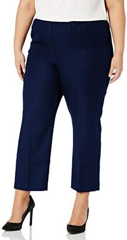 Alfred Dunner Women's Plus-Size Poly Proportioned Short Pant in Saudi Arabia