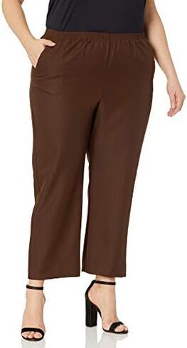Alfred Dunner Women's Plus-Size Poly Proportioned Short Pant in Saudi Arabia