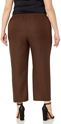 Alfred Dunner Women's Plus-Size Poly Proportioned Short Pant in Saudi Arabia