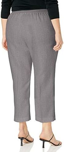 Alfred Dunner Women's Plus-Size Poly Proportioned Short Pant in Saudi Arabia