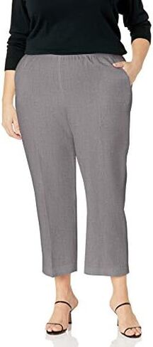 Alfred Dunner Women's Plus-Size Poly Proportioned Short Pant in Saudi Arabia