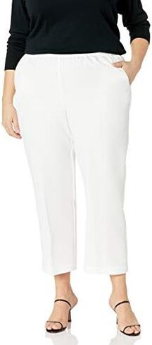 Alfred Dunner Women's Plus-Size Poly Proportioned Short Pant in Saudi Arabia