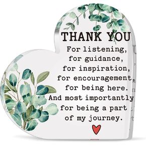 Gifts for Mom, Mom Gifts Birthday Gifts for Mom from Daughter, Transparent Heart-Shaped Acrylic Table Decor for Mom's Special Day, Perfect for Birthdays, Anniversaries, Holidays & More in Saudi Arabia