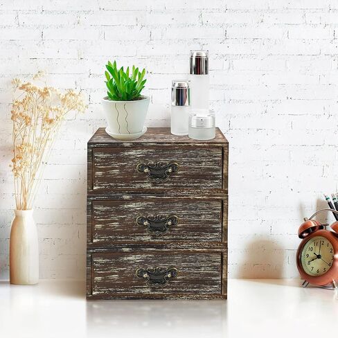Farmhouse Wood Desktop Mail Organizer Desk Mail Organizer with 2-Slot Desktop Mail Sorter Mail Holder Desk File Organizer Bill Paper Folder Office Desk Accessories Rustic Office Supplies Home Decor in Saudi Arabia