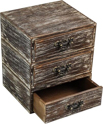 Farmhouse Wood Desktop Mail Organizer Desk Mail Organizer with 2-Slot Desktop Mail Sorter Mail Holder Desk File Organizer Bill Paper Folder Office Desk Accessories Rustic Office Supplies Home Decor in Saudi Arabia