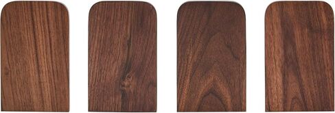 Pandapark Wood,Non-Skid Bookend for Shelves,Heavy Duty,Book Stand for CDs,1 Pair in Saudi Arabia