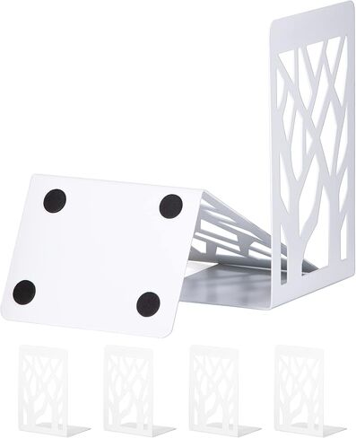 Book Ends, Bookends, Book Ends for Shelves, Bookends for Shelves, Bookend, Book Ends for Heavy Books, Book Shelf Holder Home Decorative, Metal Bookends Black 2 Pair, Bookend Supports, Book Stoppers in Saudi Arabia