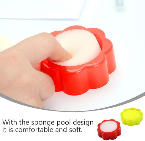 Kisangel 10 قطع إسفنجة رطبة لإصبع الأصابع من أجل أفضل قبضة وثائق فواتير الدولار in Kuwait