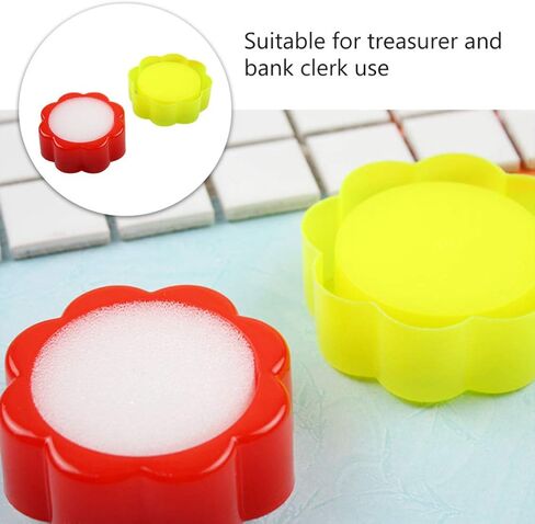 Kisangel 10 قطع إسفنجة رطبة لإصبع الأصابع من أجل أفضل قبضة وثائق فواتير الدولار in Kuwait