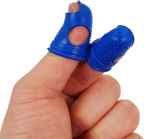 Rubber Fingers Tips for Money Counting Non - Slip Rubber Gel, Finger Han Tip Protector for All Your Counting, Filing, Collating and Sorting tasks, Silicone Thimble(S) in Saudi Arabia