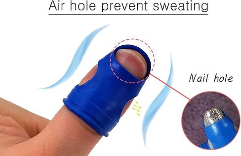 Rubber Fingers Tips for Money Counting Non - Slip Rubber Gel, Finger Han Tip Protector for All Your Counting, Filing, Collating and Sorting tasks, Silicone Thimble(S) in Saudi Arabia