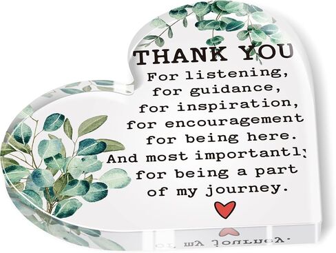 Gifts for Mom, Mom Gifts Birthday Gifts for Mom from Daughter, Transparent Heart-Shaped Acrylic Table Decor for Mom's Special Day, Perfect for Birthdays, Anniversaries, Holidays & More in Saudi Arabia