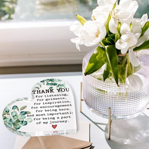 Gifts for Mom, Mom Gifts Birthday Gifts for Mom from Daughter, Transparent Heart-Shaped Acrylic Table Decor for Mom's Special Day, Perfect for Birthdays, Anniversaries, Holidays & More in Saudi Arabia