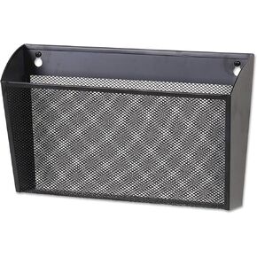 Universal Metal Mesh Wall File, Letter Size, 14.13" x 3.38" x 13", Black in Saudi Arabia