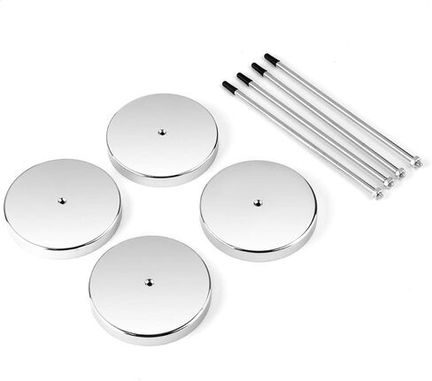 4pcs Desk Receipt Holder Bill Fork Receipt Spike Stick Silver Restaurant Check Spindle 5.5 Inch by HRLORKC… in Kuwait