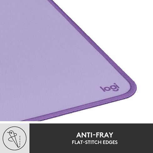 Logitech Desk Mat - Studio Series, Multifunctional Large Desk Pad, Extended Mouse Mat, Office Desk Protector with Anti-slip Base, Spill-resistant Durable Design, in Darker Rose in Saudi Arabia