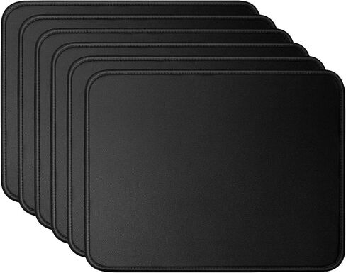 لوحة ماوس سوداء TONOS مقاس 11 × 8 3/4 × 1/8 بوصة. لوحة ماوس كبيرة أساسية بحواف مخيطة وقاعدة مطاطية غير قابلة للانزلاق، لوحة ماوس ذات ملمس ممتاز لأجهزة الكمبيوتر المحمول والكمبيوتر والكمبيوتر الشخصي والألعاب والعمل - مقاومة للماء in Kuwait