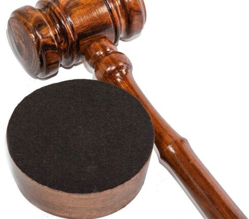 خشب الجوز المستدير من Gavel and Sound مصنوع يدويًا ومثالي للحكام والمحامي والطلاب والمطاردة - (صنع في الولايات المتحدة الأمريكية) in Kuwait