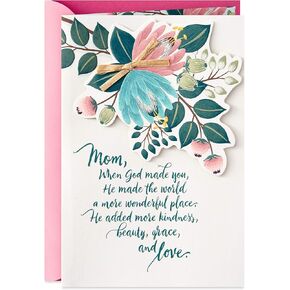 Hallmark DaySpring Religious Mother's Day Card for Mom (Kindness, Beauty, Grace, Love) in Saudi Arabia