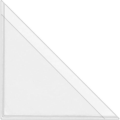 زوايا تقويم قابلة للتقشير والعصا من StoreSMART - بلاستيك شفاف - 10 قطع - STB1336CL-10 in Kuwait